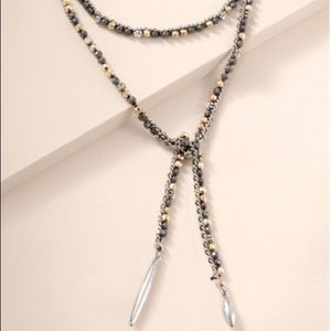 Stella & Dot Zoe Lariat Necklace